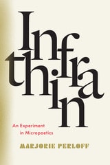 cover of Infrathin: An Experiment in Micropoetics