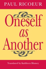 cover of Oneself as Another