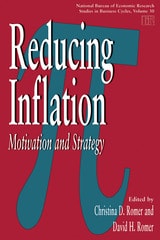 cover of Reducing Inflation: Motivation and Strategy