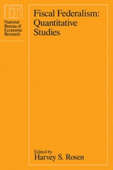 cover of Fiscal Federalism: Quantitative Studies