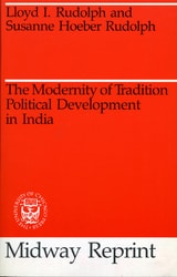 cover of The Modernity of Tradition: Political Development in India