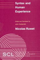 cover of Syntax and Human Experience