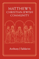 cover of Matthew's Christian-Jewish Community
