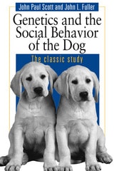 cover of Genetics and the Social Behaviour of the Dog