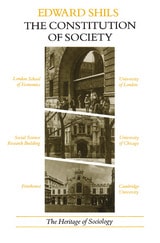 cover of The Constitution of Society