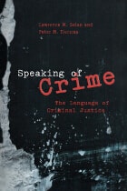 cover of Speaking of Crime: The Language of Criminal Justice