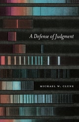 cover of A Defense of Judgment