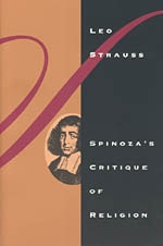 cover of Spinoza's Critique of Religion