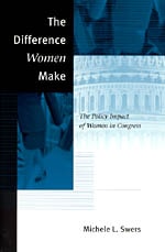 cover of The Difference Women Make: The Policy Impact of Women in Congress