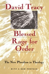 cover of Blessed Rage for Order: The New Pluralism in Theology