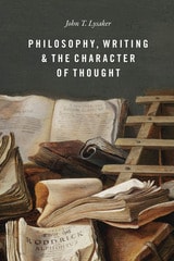 cover of Philosophy, Writing, and the Character of Thought