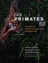 cover of How Primates Eat: A Synthesis of Nutritional Ecology across a Mammal Order
