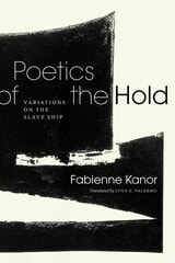 cover of Poetics of the Hold: Variations on the Slave Ship