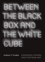 cover of Between the Black Box and the White Cube: Expanded Cinema and Postwar Art