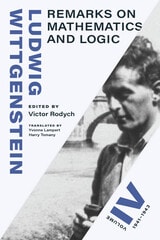 cover of Remarks on Mathematics and Logic: Volume IV, 1941–1943