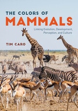 cover of The Colors of Mammals: Linking Evolution, Development, Perception, and Culture