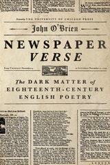 cover of Newspaper Verse: The Dark Matter of Eighteenth-Century English Poetry