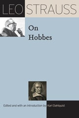 cover of Leo Strauss on Hobbes