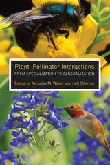 cover of Plant-Pollinator Interactions: From Specialization to Generalization