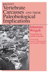 cover of Recent Vertebrate Carcasses and Their Paleobiological Implications