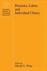 cover of Pensions, Labor, and Individual Choice