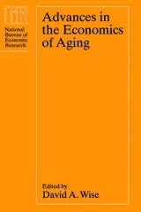 cover of Advances in the Economics of Aging