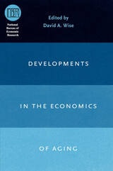 cover of Developments in the Economics of Aging