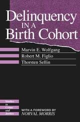 cover of Delinquency in a Birth Cohort