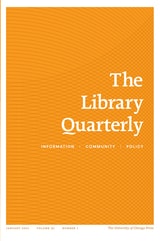 cover of LQ vol 91 num 1