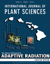 cover of International Journal of Plant Sciences, volume 182 number 4 (May 2021)