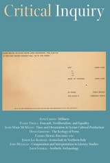 cover of Critical Inquiry, volume 48 number 1 (Autumn 2021)