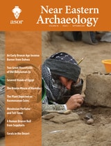 cover of Near Eastern Archaeology, volume 84 number 3 (September 2021)
