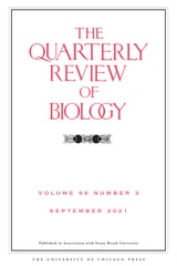 cover of The Quarterly Review of Biology, volume 96 number 3 (September 2021)