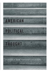 cover of American Political Thought, volume 10 number 4 (Fall 2021)