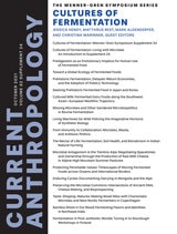 cover of Current Anthropology, volume 62 number S24 (October 2021)