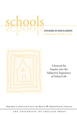 cover of Schools: Studies in Education, volume 18 number 2 (Fall 2021)