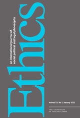 cover of Ethics, volume 132 number 2 (January 2022)