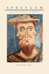 cover of Speculum, volume 97 number 1 (January 2022)