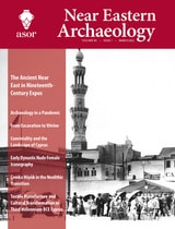 cover of Near Eastern Archaeology, volume 85 number 1 (March 2022)