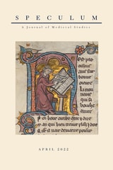 cover of Speculum, volume 97 number 2 (April 2022)