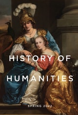 cover of History of Humanities, volume 7 number 1 (Spring 2022)