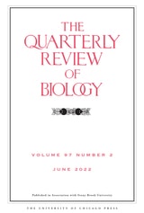 cover of The Quarterly Review of Biology, volume 97 number 2 (June 2022)