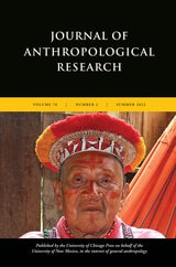 cover of Journal of Anthropological Research, volume 78 number 2 (Summer 2022)
