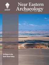 cover of Near Eastern Archaeology, volume 85 number 2 (June 2022)