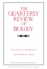 cover of The Quarterly Review of Biology, volume 97 number 3 (September 2022)