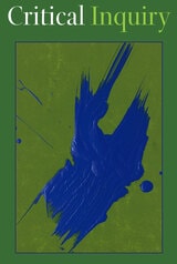 cover of Critical Inquiry, volume 49 number 1 (Autumn 2022)