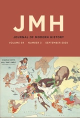 cover of The Journal of Modern History, volume 94 number 3 (September 2022)