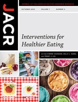 cover of Journal of the Association for Consumer Research, volume 7 number 4 (October 2022)