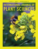 cover of International Journal of Plant Sciences, volume 183 number 9 (November/December 2022)