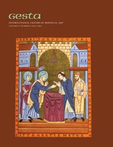 cover of Gesta, volume 61 number 2 (Fall 2022)